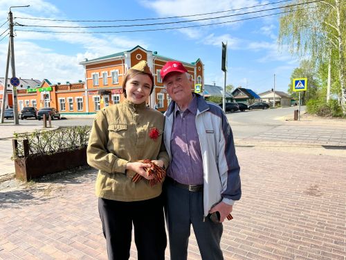 В Чистополе прошла патриотическая акция «Георгиевская ленточка»