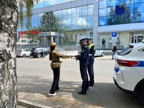 В Чистополе прошла патриотическая акция «Георгиевская ленточка»