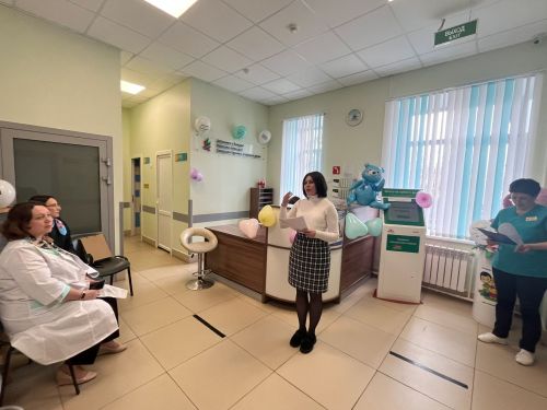 Праздник для будущих мам прошел в женской консультации Чистопольской ЦРБ