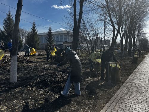 Общегородской субботник в Чистополе: вместе делаем город чище!