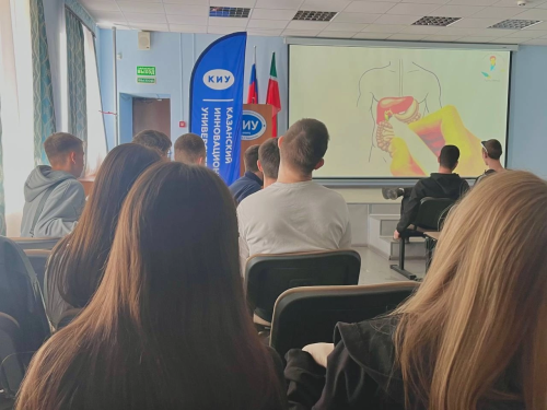 Для чистопольских студентов провели увлекательную игру о здоровом образе жизни