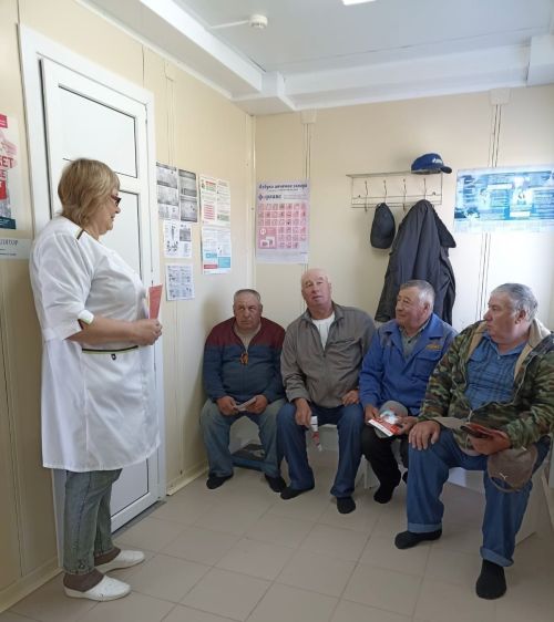 В ФАПе села Чистопольского района прошла школа здоровья по профилактике гипертонии