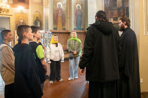 Воспитанники Чистопольского детского дома посетили Свято-Никольский собор в престольный праздник