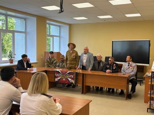 В Чистопольском сельскохозяйственном техникуме прошел «Урок мужества»
