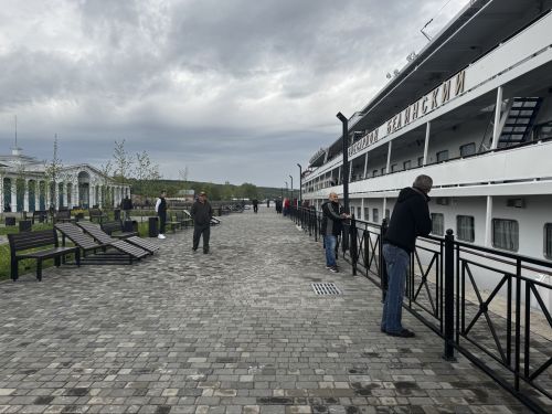 К новой пристани в Чистополе причалил первый теплоход с туристами