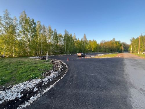 В Чистополе завершается обустройство новой парковки у ЦРБ