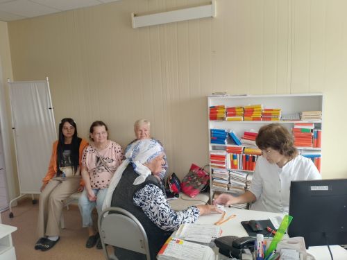 Лекция о важности физической активности прошла для жителей Чистопольского села
