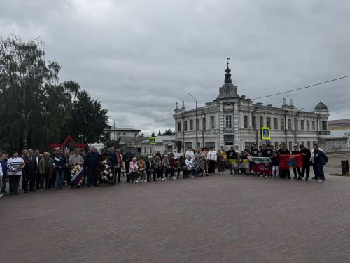 Чистополь почтил память героев Великой Отечественной войны