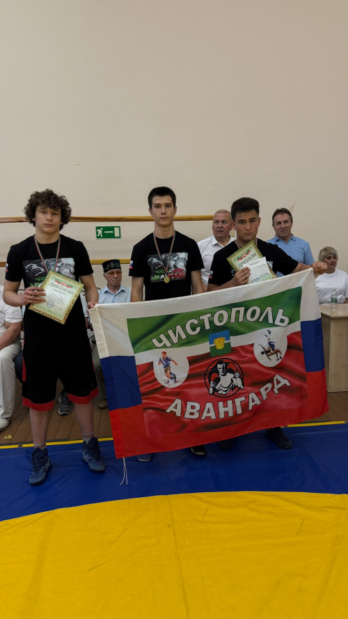 В селе Чистопольского района прошли соревнования по национальной борьбе Кореш