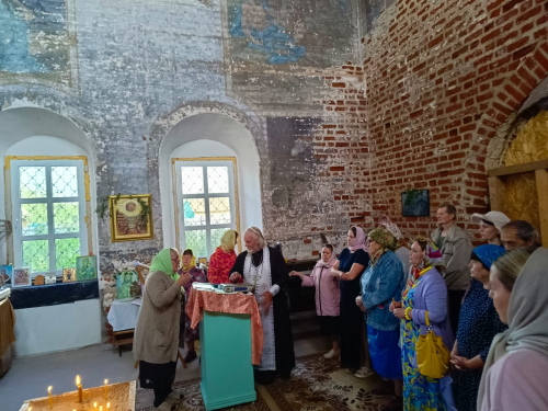 Богослужение прошло в храме Чистопольского района