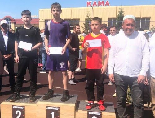 Сабантуй запомнился победами борцов из школы «Батыр»