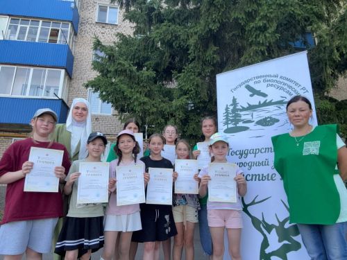 Сотрудники заказника «Чистые луга» провели урок экологии для детей