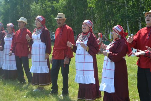 В селе Бахта ярко отметили праздник кряшен «Питрау»