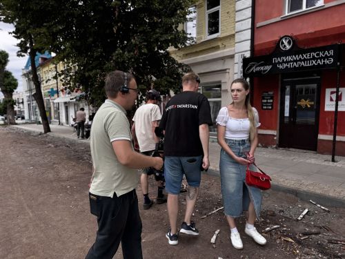В Чистополе проходят съемки  телесериала «Ай булмаса, йолдыз бар»