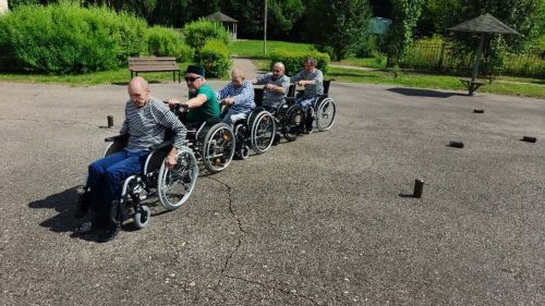 В Чистопольском доме-интернате состоялся марафон-квест на колясках