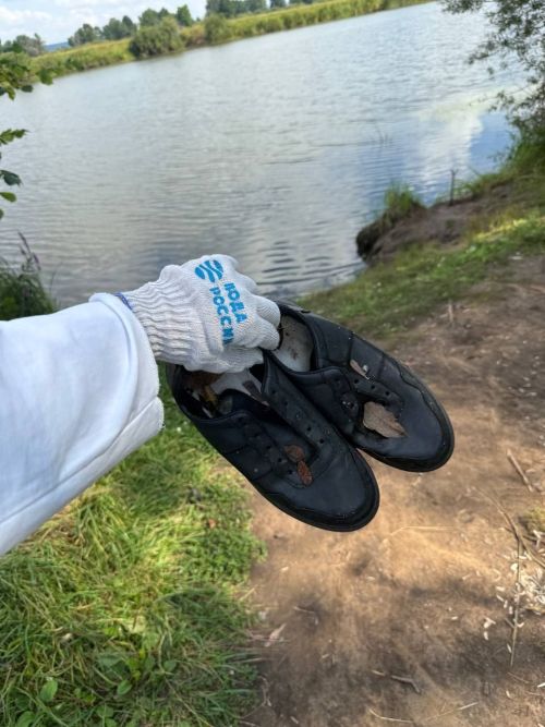 Экоактивисты Чистопольского района очистили берег реки Прость в рамках акции «Вода России»