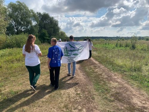 Экоактивисты Чистопольского района очистили берег реки Прость в рамках акции «Вода России»