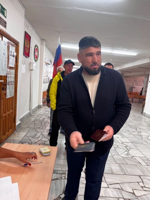 «Голос сердца»: ветеран СВО Игорь Баранов исполнил гражданский долг на выборах в Чистополе