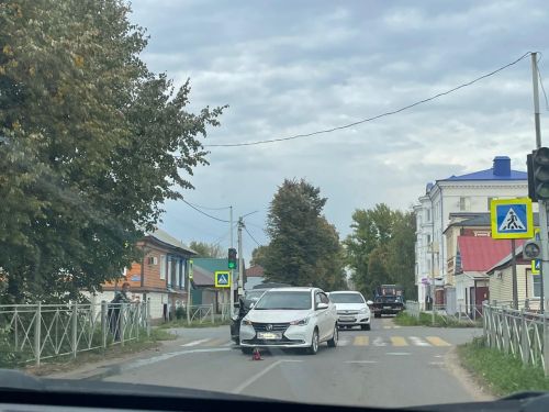 В Чистополе столкнулись две иномарки