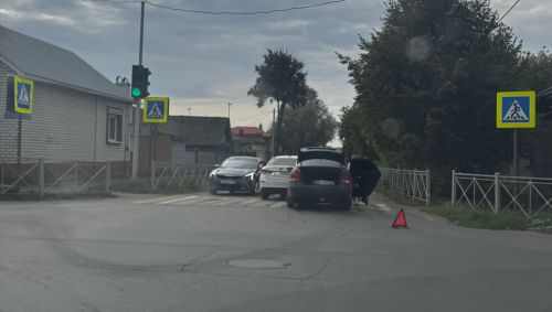 В Чистополе столкнулись две иномарки