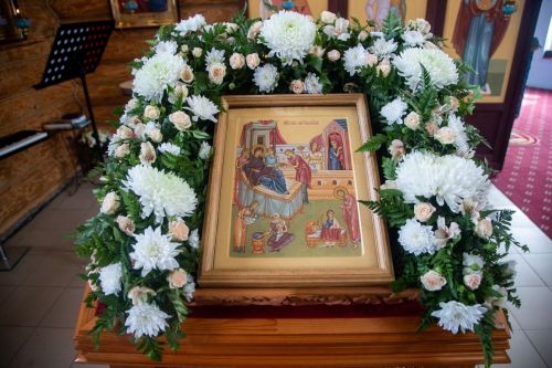 Епископ Пахомий возглавил престольный праздник в честь Рождества Богородицы в селе Булдырь