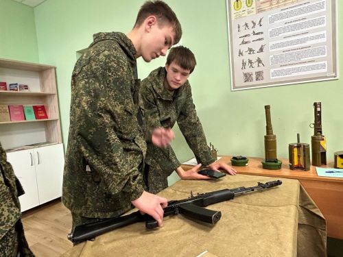 В Чистополе стартовали военно-патриотические сборы «Авангард»
