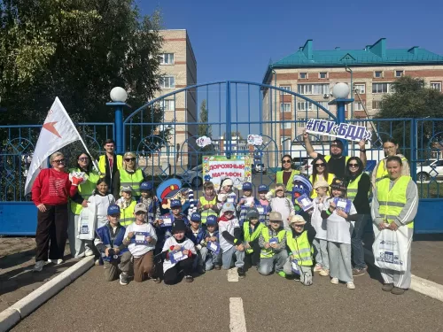 Дети и их родители стали участниками «Дорожного марафона» в Чистополе
