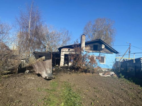 В Чистопольском районе произошел пожар в жилом доме