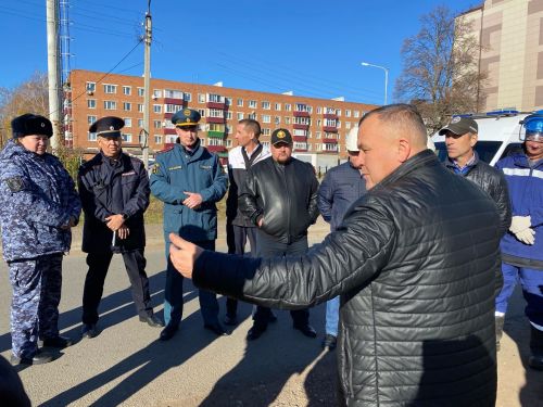 В Чистополе прошла учебная тренировка по действиям в случае атаки БПЛА