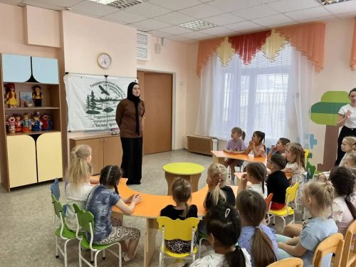 Специалисты заказника «Чистые луга» провели экоурок для воспитанников детского сада