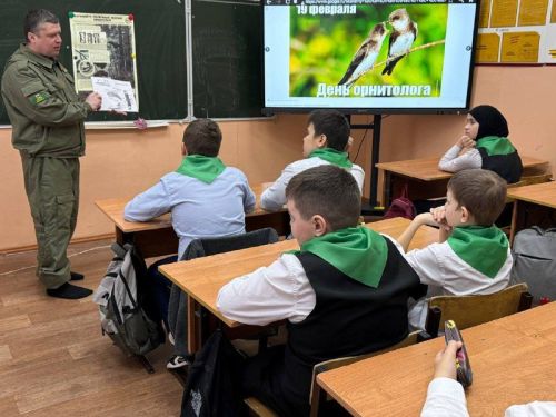 Чистопольским школьникам рассказали о тайнах пернатых