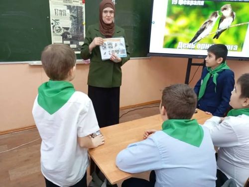 Чистопольским школьникам рассказали о тайнах пернатых