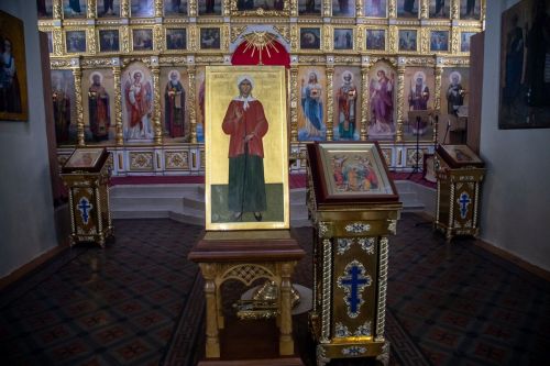 Новая икона блаженной Ксении Петербургской появилась в Свято-Никольском соборе