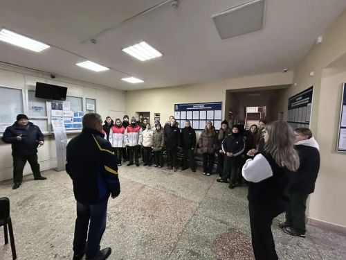 Кадеты чистопольской школы побывали в гостях у Госавтоинспекции