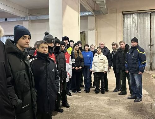 Кадеты чистопольской школы побывали в гостях у Госавтоинспекции