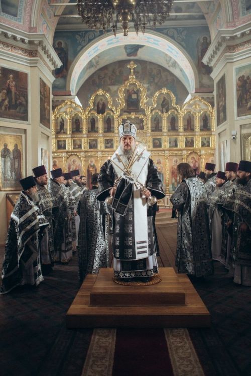 Епископ Пахомий совершил первую Литургию Преждеосвященных Даров в 2026 году