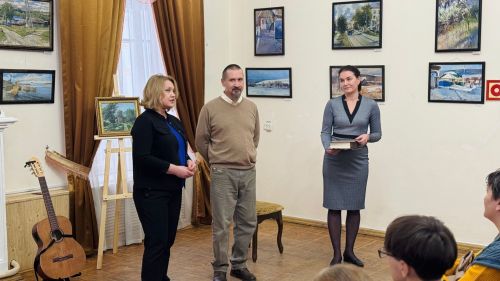 Чистай шәһәре тарихы музеенда  Вадим Челяевның  шәхси күргәзмәсе ачылды