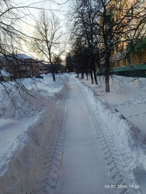 С начала года с чистопольских улиц вывезли более 24 тысяч кубометров снега