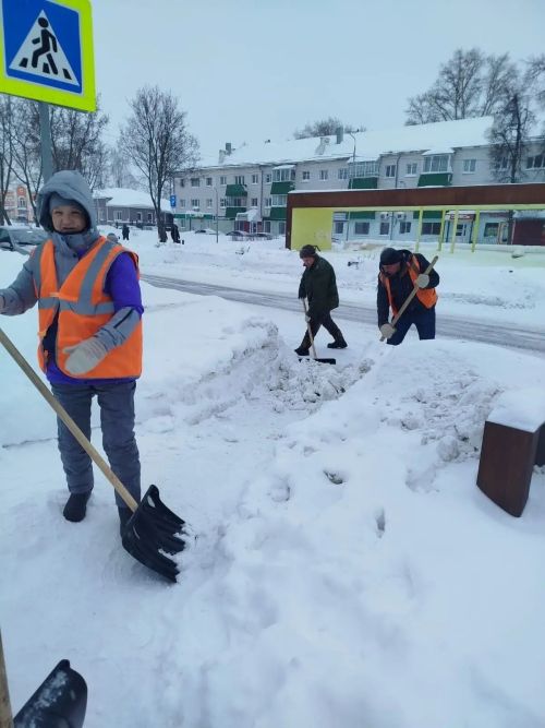 С начала года с чистопольских улиц вывезли более 24 тысяч кубометров снега