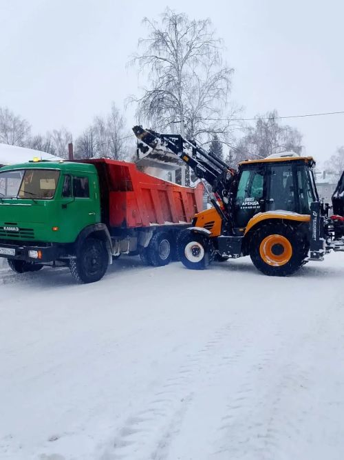 С начала года с чистопольских улиц вывезли более 24 тысяч кубометров снега