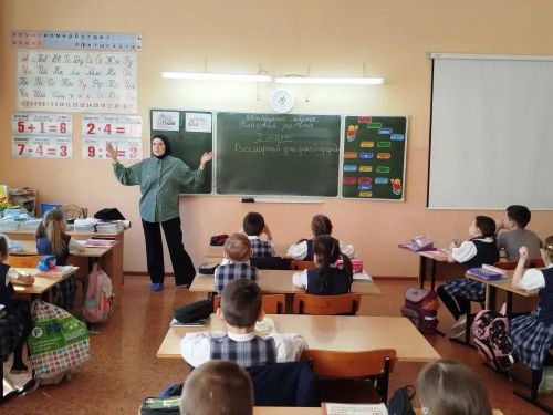 Сотрудники заказника «Чистые луга» провели экоурок для школьников