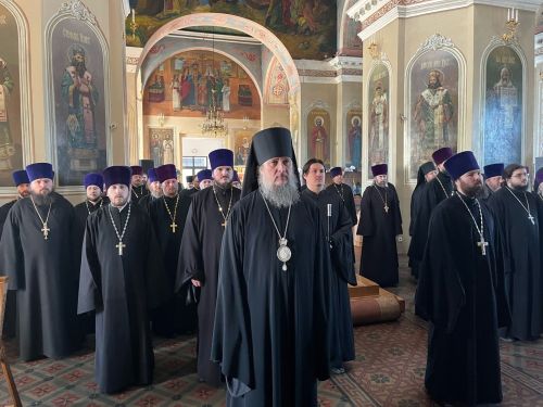 В Чистополе прошла общая исповедь духовенства епархии