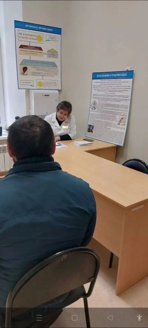В фтизиатрическом отделении Чистопольской ЦРБ прошли беседы с пациентами