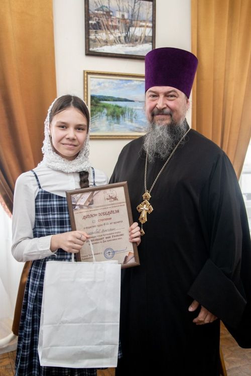 В Чистопольской епархии состоялся епархиальный этап конкурса чтецов «Да восхвалят имя Господне»