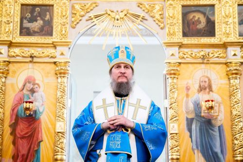 Епископ Пахомий поздравляет с праздником Благовещения Пресвятой Богородицы