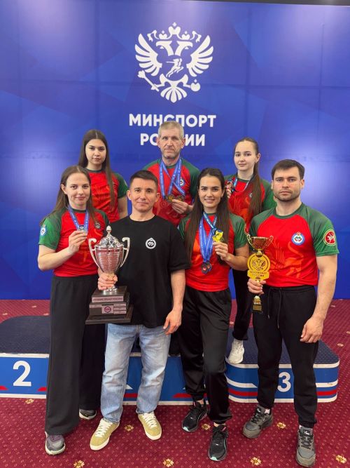Чистопольские армрестлеры завоевали 9 медалей на Чемпионате России
