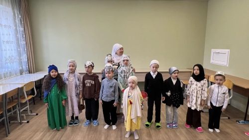 В чистопольской мечети «Нур» дети оживили сказочных героев Тукая