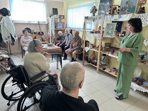 В чистопольском доме-интернате устроили путешествие во времени