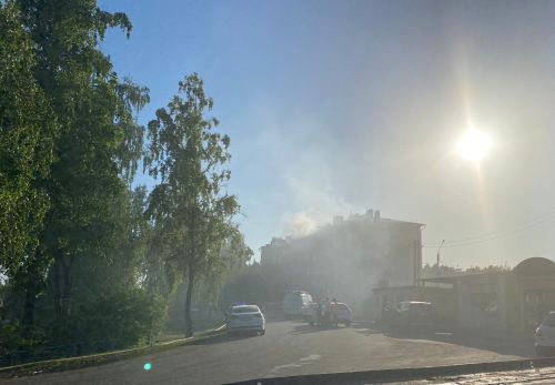 В Чистополе в многоквартирном доме произошел пожар