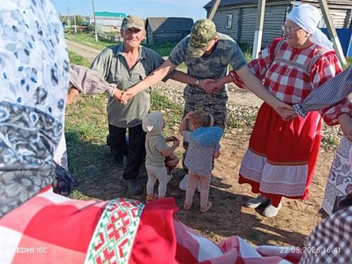 В селе Чистопольского района прошёл праздник «Уяв»